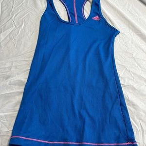 Blue Adidas Tank Top